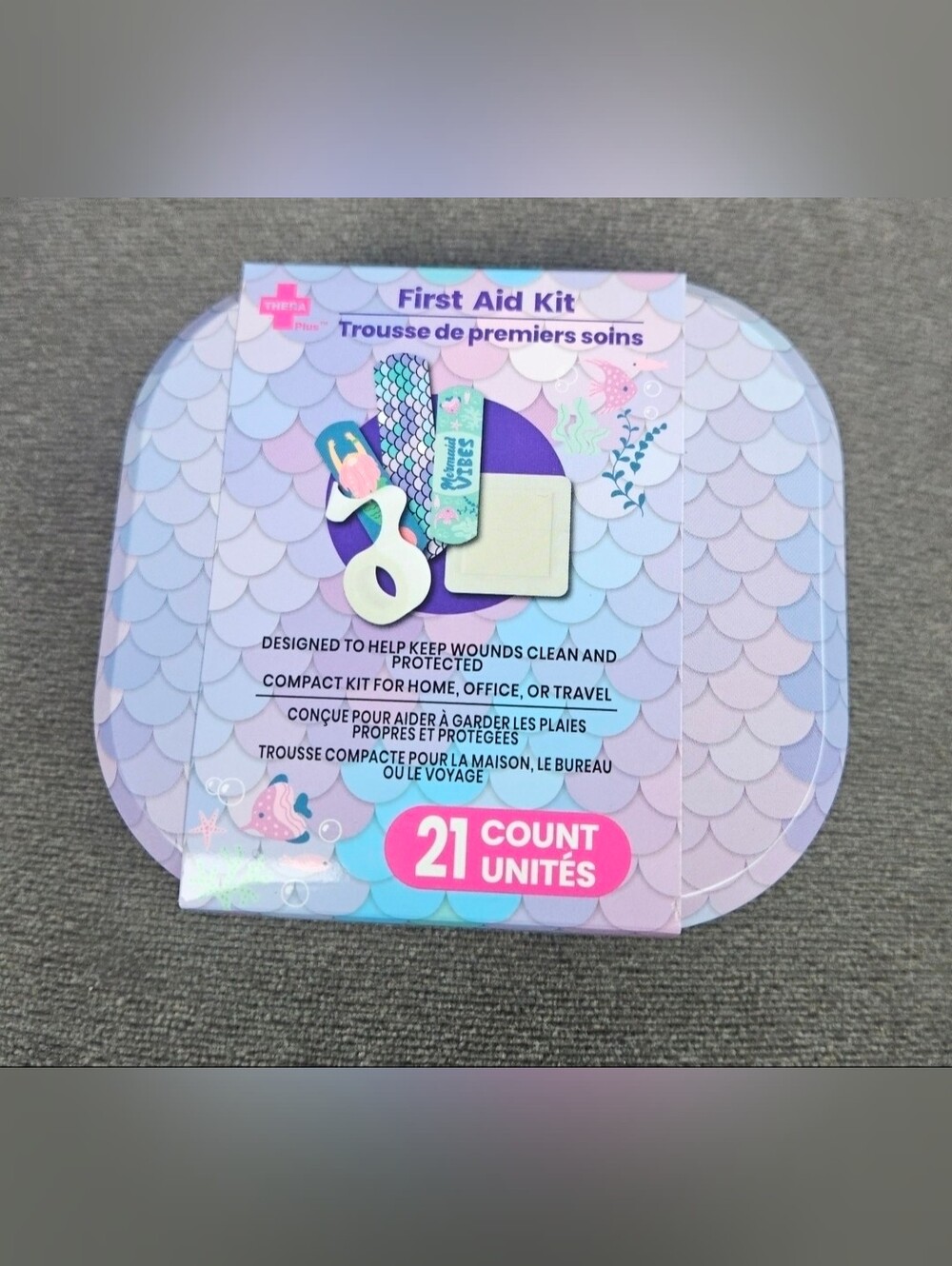 First Aid Kit – Mermazing Mermaid Design In Pink & Purple BNIB